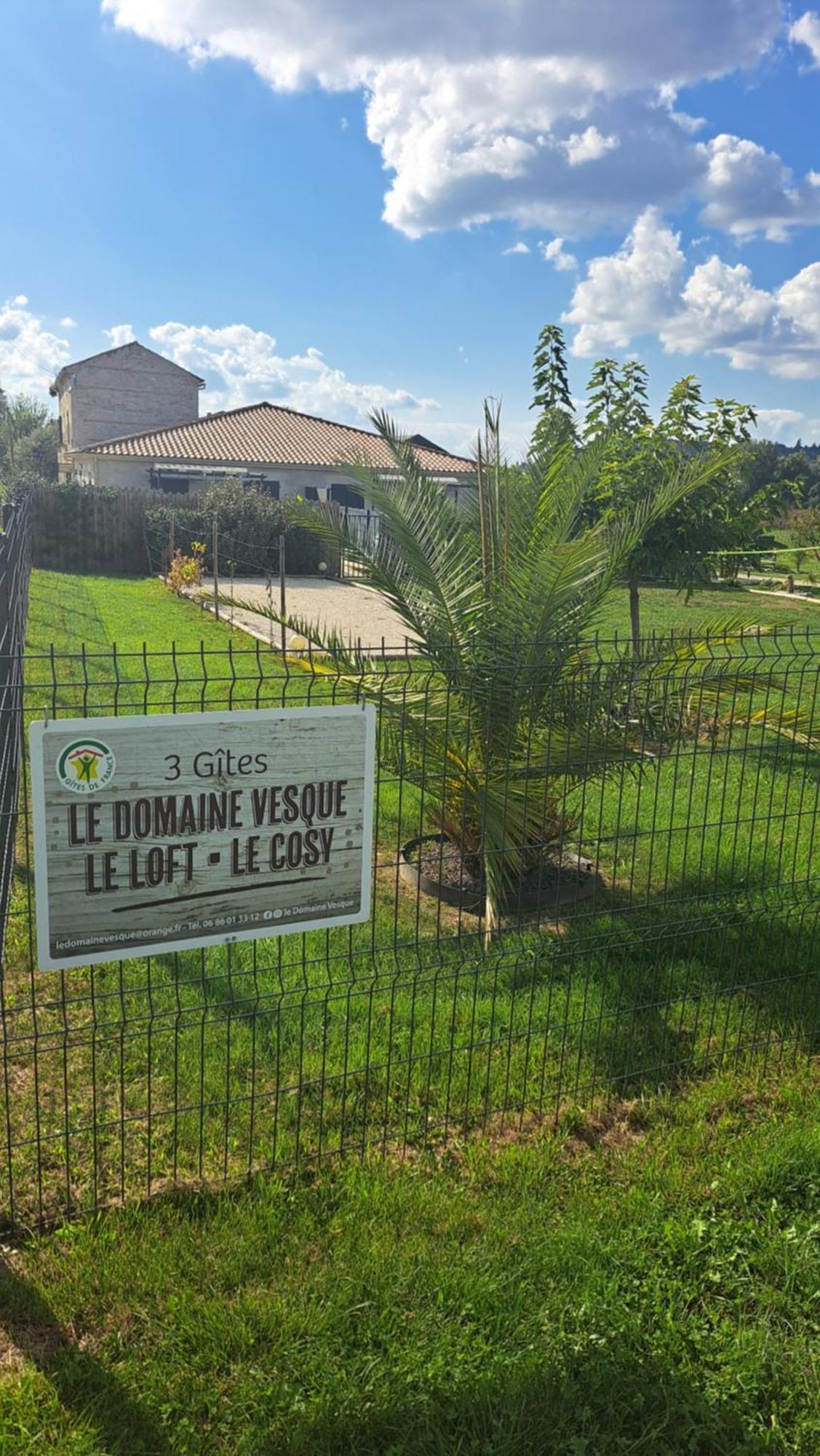Le Domaine Vesque Villa Saint-Pierre-de-Clairac Eksteriør billede
